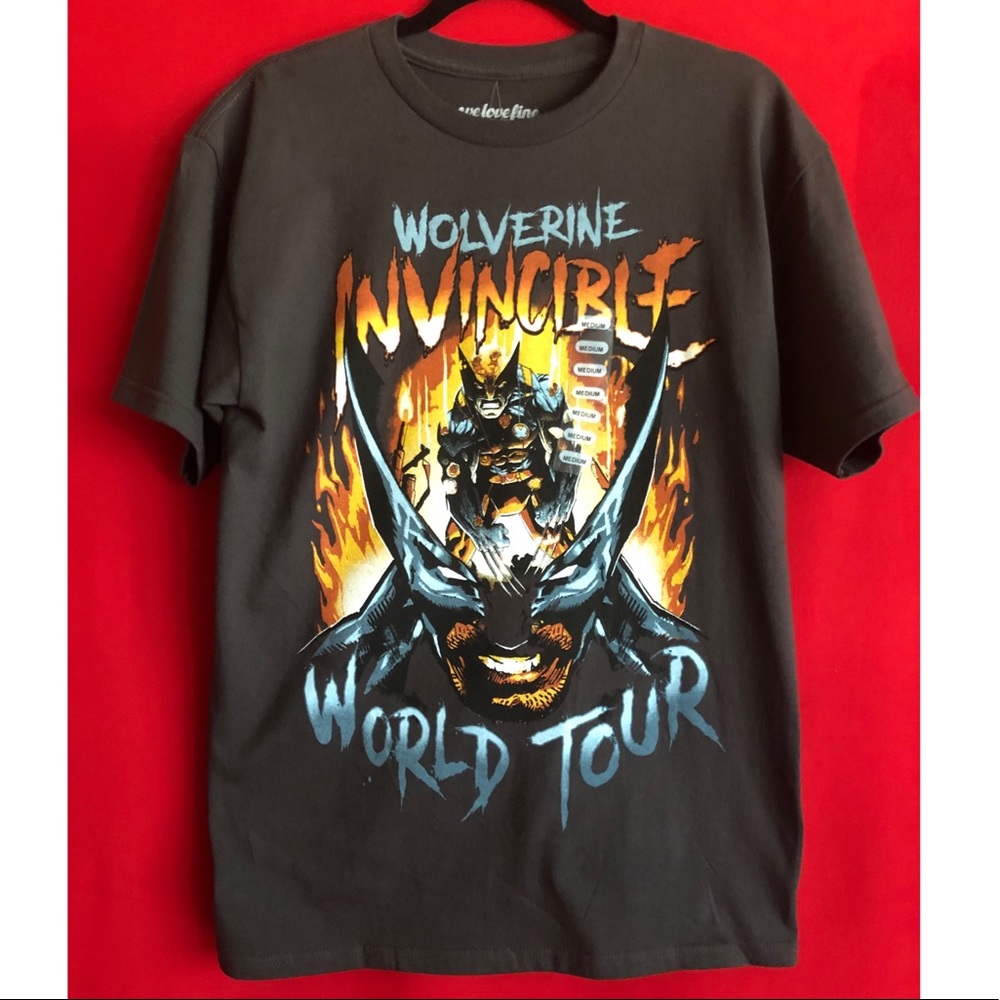 (SOLD) Wolverine the Invincible Tour Tee M